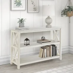 Antique Washed Wood Console Table-Kirkland's Home Online