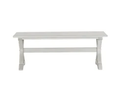 Antique Washed Wood Dining Bench-Kirkland's Home Shop