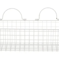 Antique White 2-Pc. Long Wire Basket Set, 17 In.-Kirkland's Home Discount