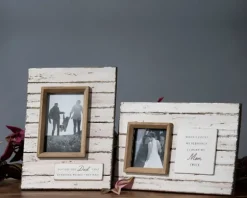Antique White Wooden Dad Picture Frame-Kirkland's Home Online