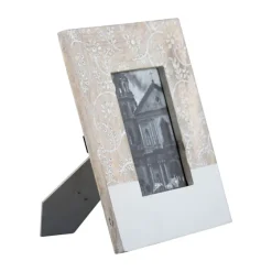 Antique Wood Floral Dipped Picture Frame, 5X7-Kirkland's Home Flash Sale