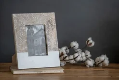 Antique Wood Floral Dipped Picture Frame, 5X7-Kirkland's Home Flash Sale