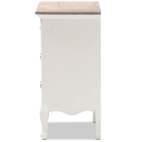 Antique Wooden 3-Drawer Nightstand-Kirkland's Home Discount