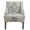 Antiqued Medallion Swoop Arm Accent Chair-Kirkland's Home Cheap