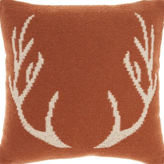Antlers Cotton Throw Pillow-Kirkland's Home Cheap