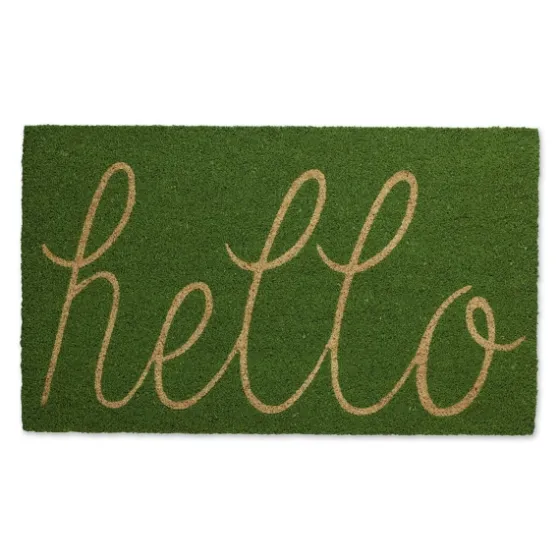 Apple Hello Doormat-Kirkland's Home Clearance