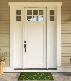 Apple Hello Doormat-Kirkland's Home Clearance