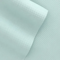 Aqua Embossed Checkered 3-Pc. Twin Sheet Set-Kirkland's Home Cheap