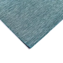 Aqua Intertwine Indoor/Outdoor Area Rug, 7X9-Kirkland's Home Discount