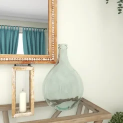 Aqua Teardrop Glass Tabletop Decorative Vase-Kirkland's Home Hot