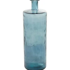 Aquamarine Tall Bottle Decorative Vase-Kirkland's Home Cheap