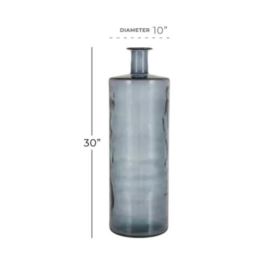 Aquamarine Tall Bottle Decorative Vase-Kirkland's Home Cheap