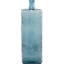 Aquamarine Tall Bottle Decorative Vase-Kirkland's Home Cheap