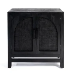 Arch Cane And Wood Cabinet-Kirkland's Home Sale