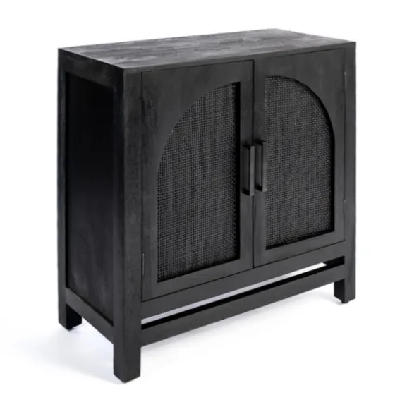 Arch Cane And Wood Cabinet-Kirkland's Home Sale