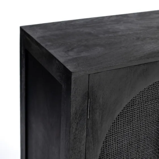 Arch Cane And Wood Cabinet-Kirkland's Home Sale