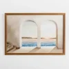 Arched Coastal Viewpoint Framed Art Print-Kirkland's Home Hot