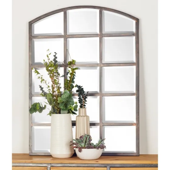 Arched Windowpane Wall Mirror-Kirkland's Home Clearance