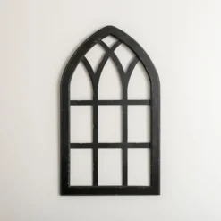 Arched Windowpane Wall Plaque-Kirkland's Home Best