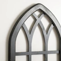 Arched Windowpane Wall Plaque-Kirkland's Home Best