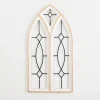 Arched Wood And Metal Geometric Wall Plaque-Kirkland's Home Shop