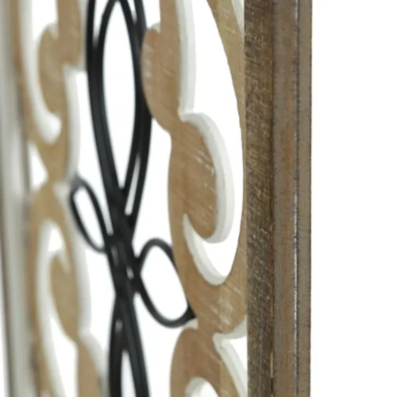 Arched Wood And Metal Scroll Wall Plaque-Kirkland's Home Online