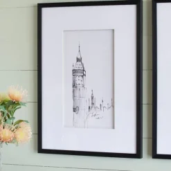 Architectural Drawings Framed Art Prints, Set Of 4-Kirkland's Home Sale