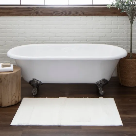 Arctic Asymmetrical Cotton Bath Mat, 60 In.-Kirkland's Home Fashion