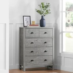 Arden Wood 5-Drawer Chest-Kirkland's Home Best