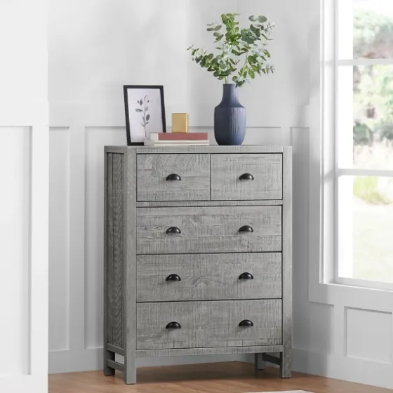 Arden Wood 5-Drawer Chest-Kirkland's Home Best