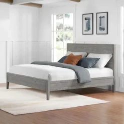 Arden Wood Panel King Bed-Kirkland's Home Shop
