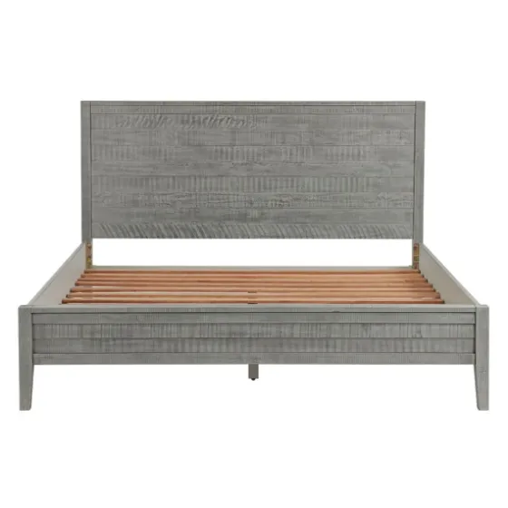 Arden Wood Panel King Bed-Kirkland's Home Shop