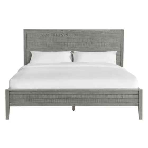 Arden Wood Panel King Bed-Kirkland's Home Shop
