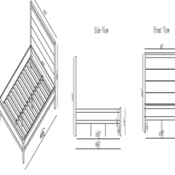 Arden Wood Panel Queen Bed-Kirkland's Home Shop