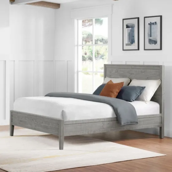 Arden Wood Panel Queen Bed-Kirkland's Home Store