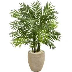 Areca Palm Tree In Sandy Planter-Kirkland's Home Fashion