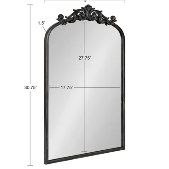 Arendahl Arched Mirror, 19X31 In.-Kirkland's Home Fashion