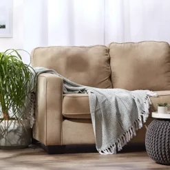 Artichoke Herringbone Fringe Throw-Kirkland's Home Online