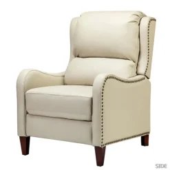 Arturo Leather Wingback Recliner-Kirkland's Home Online
