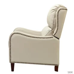 Arturo Leather Wingback Recliner-Kirkland's Home Online
