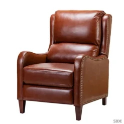 Arturo Leather Wingback Recliner-Kirkland's Home New