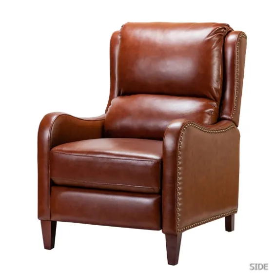 Arturo Leather Wingback Recliner-Kirkland's Home New