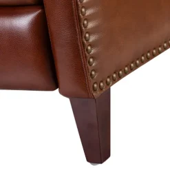 Arturo Leather Wingback Recliner-Kirkland's Home New