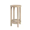 Ash Rat Round Martha Stewart Accent Table-Kirkland's Home Clearance