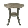 Ash Round Nailhead Side Table-Kirkland's Home Store