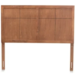 Ash Walnut Wood Panel Full Headboard-Kirkland's Home Fashion