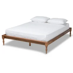Ash Walnut Wood Platform Queen Bed-Kirkland's Home Hot