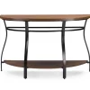 Ashlie Curved 2-Tier Console Table-Kirkland's Home Best Sale