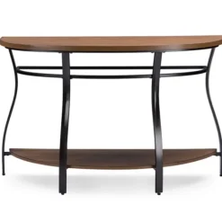 Ashlie Curved 2-Tier Console Table-Kirkland's Home Best Sale
