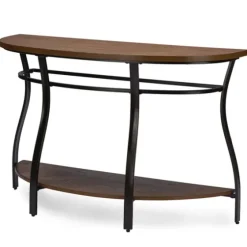 Ashlie Curved 2-Tier Console Table-Kirkland's Home Best Sale